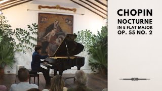 Chopin  Nocturne in E flat major Op 55 No 2  Juan Pablo Gámez [upl. by Dylane]