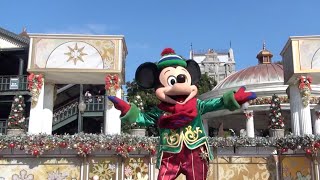 ºoº ディズニー クリスマス 2014 初日 初回  ホリデー グリーティング フロム セブンポート アメカンウォーターフロント ディズニーシー クリスマスウィッシュ [upl. by Paul]