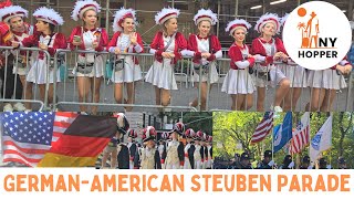 GermanAmerican Steuben Parade NYC [upl. by Atteynad]