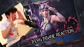 IFERG INSANE REACTION FOR URBAN TRACKER PEACETIME  IFERG REACTION VIDEOS CODM 2021 iFergLive [upl. by Nraa]