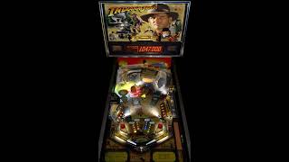 Indiana Jones Stern Visual Pinball Hybrid View [upl. by Nial]