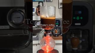 siphon 커피 siphon coffee coffee barisong barista dailycoffee coffeebreak [upl. by Doersten]