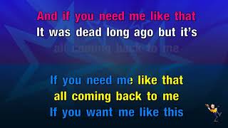 Its All Coming Back To Me Now  Meat Loaf amp Marion Raven KARAOKE [upl. by Naasar]