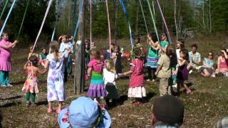 Surrey ME Childrens Maypole Dance [upl. by Ditzel]