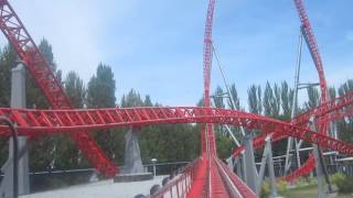 iSpeed Front Seat onride HD POV Mirabilandia Italy [upl. by Ilaire]