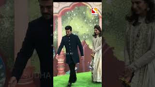 Ram Charan upasna attend Anant Ambani Radhika merchant wedding reception ramcharan ambaniwedding [upl. by Theresita331]