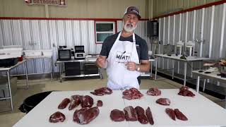 Deer Processing 101 Wild Game Meat Identification [upl. by Adalie539]