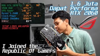 GTX Rasa RTX 2060  Asus ROG Strix GTX 1070 ti di Akhir Tahun 2024 [upl. by Pinette301]