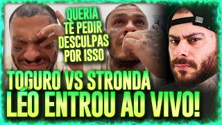 STRONDA E TOGURO Léo FALOU TUDO ao vivo para TOGURO [upl. by Erich]