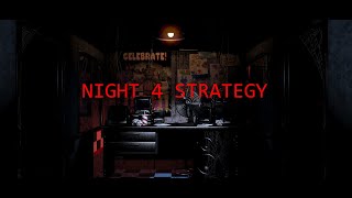 How to beat FNaF 1  Night 4 Walkthrough  FNaF Academy [upl. by Donelu]