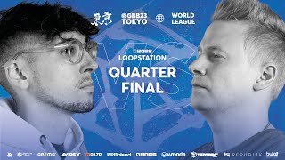 BreZ 🇫🇷 vs AVH 🇳🇱  GBB 2023 WORLD LEAGUE  BOSS LOOPSTATION CHAMPIONSHIP  Quarterfinal [upl. by Zohar]