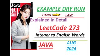 Integer to English Words  Leetcode 273  Java Code  Developer Coder [upl. by Lezned]