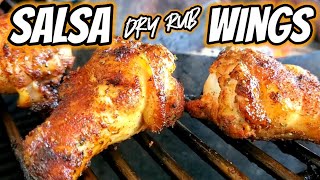 Dry Rub Chicken Wings  Salsa Dry Rub Recipe  Chicken Wings Recipes [upl. by Sabine]