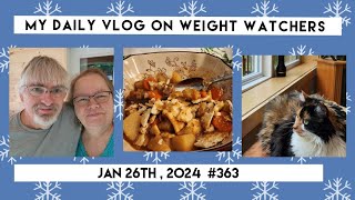 I was strong today My daily vlog with me Teri 💓 my weight loss journey Weight Watchers Jan 26th [upl. by Rehpitsirhc]