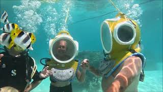 Aquablue Moorea Helmet Dive [upl. by Euqinomad]