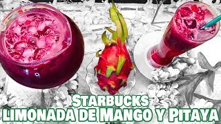 Starbucks limonada de Mango y Pitaya [upl. by Alita972]