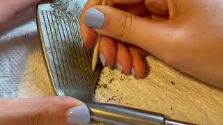 Cleaning ASMR  Golf Club Cleaning amp Scrubbing [upl. by Nirtiak935]