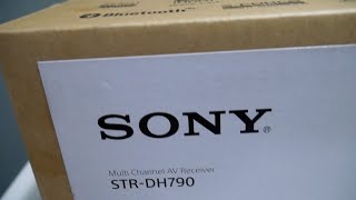 Sony STRDH790 Unboxing 👀 [upl. by Rosena]