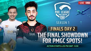 HINDI PMPL MENA amp South Asia Championship S1 Finals Day 2  The Final Showdown for PMGC Spots [upl. by Alleinad]