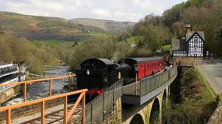 THREE firsts at the beuatiful Llangollen Railway 16th April 2022 [upl. by Ymac628]