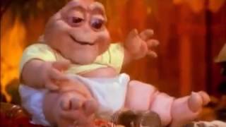 Dinosaurs TV show Baby Sinclair left alone and has sugar overdose [upl. by Aissat815]