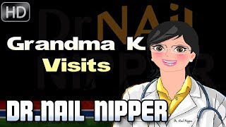 What causes thick toenails as you age Grandma K  thick toenail trimming [upl. by Mosnar]