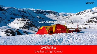 Helsport Svalbard High Camp  4season tunnel and dome tent combination [upl. by Rickert]