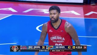 Maverick Ahanmisi WENT ALLOUT for Brgy Ginebra vs San Miguel 🔥  PBA Season 49 Governors Cup [upl. by Balcke968]