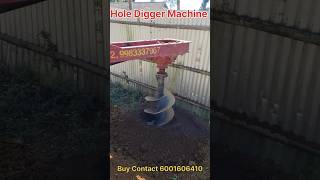 Hole Digger Machine Arjun 555 di  Digger Machine [upl. by Sucrad206]