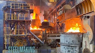 STEELMAKING PROCESS [upl. by Poppas]