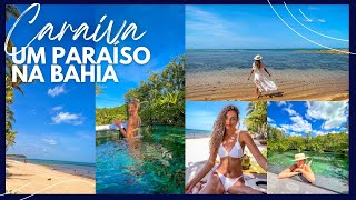 VLOG CARAÍVA na BAHIA l um paraíso pé na areia pra relaxar Faladantas [upl. by Aleck]