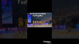 She Cranes amazing dance at Fast 5 games trending netballworldcup [upl. by Celeste]