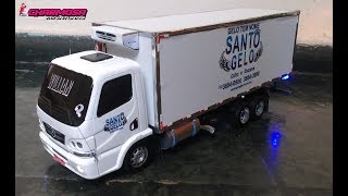 ENCOMENDA Accelo Truck Baú Geladeira [upl. by Jerrome]