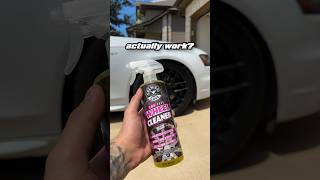 Does this wheel cleaner work 🧼 audi cartok chemicalguys [upl. by Matthieu]