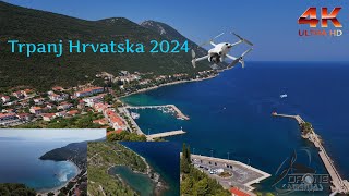 Trpanj Hrvatska 2024 dronephotography dronekamenjas subscribe 4K [upl. by Nesyaj]