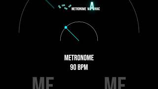 METRONOME 90 BPM 🎶 shorts [upl. by Hafital]