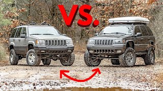 WJ vs ZJ Offroad  Exploring the Ozarks [upl. by Elene525]