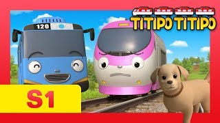 TITIPO S1 EP14 l Genie and Tayo Save a little puppy l TITIPO TITIPO [upl. by Elleoj361]