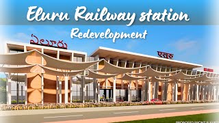 Eluru Railway station redevelopment  Eluru  Andhra Pradesh [upl. by Llevert819]