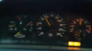 W124 23 twincharger 3rd gear acceleration 06bar [upl. by Aika]