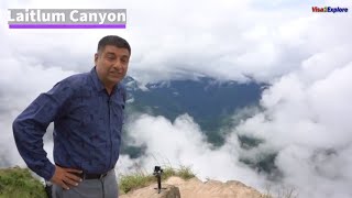 EP 9 Shillong Meghalaya  Laitlum Canyon Umiam lake amp amazing food [upl. by Bradan969]