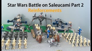 Lego Star Wars Battle on Saleucami  Part 2  Reinforcements [upl. by Ztnaj]