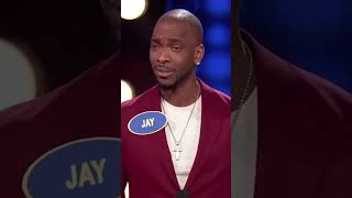 BLASPHEMY on Celebrity Family Feud [upl. by Hpseoj103]