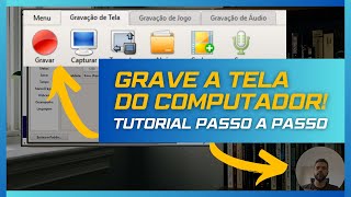 Como gravar a tela do Computador de GRAÇA [upl. by Nryhtak]