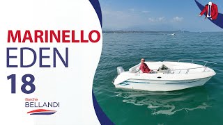 Guida alla Barca MARINELLO EDEN 18  Carrellabile e Senza Patente Nautica  Barche Bellandi [upl. by Nenney]