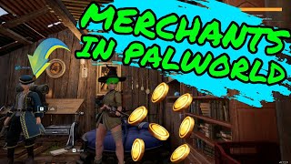 Where to Find MERCHANTS in PALWORLD [upl. by Berthold]