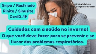 Como fazer a lavagem nasal corretamente para sinusite rinite gripe ou resfriado [upl. by Plafker]