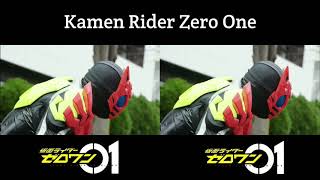 Kamen Rider Zero One VS Kamen Rider Thouser VS Vicarya Magia [upl. by Ashly]