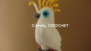 CACATUA AMIGURUMI TuTORIAL [upl. by Yauqaj736]