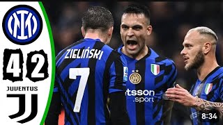 Inter Milan vs Juventus ampAll goals and highlights [upl. by Siramay]